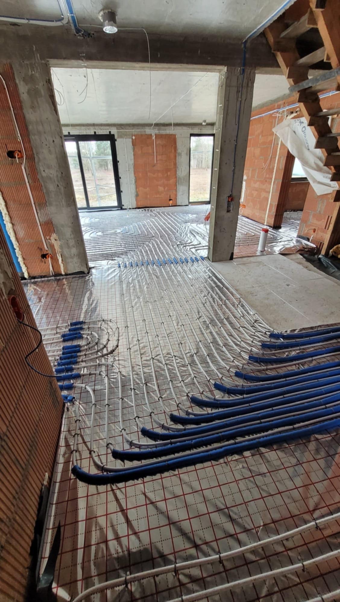 Instalacja ogrzewania podłogowego