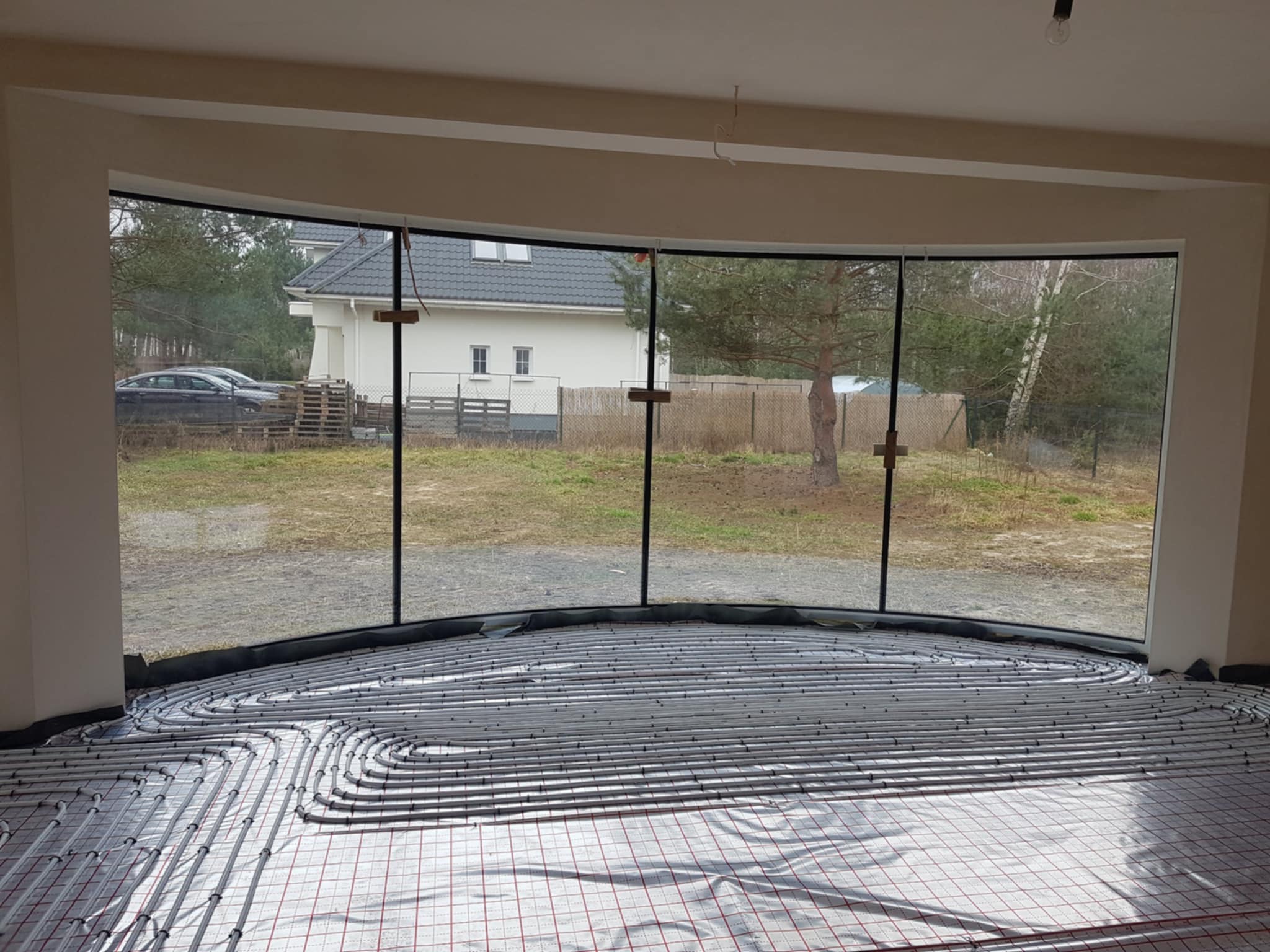 Instalacja ogrzewania pogłodowego