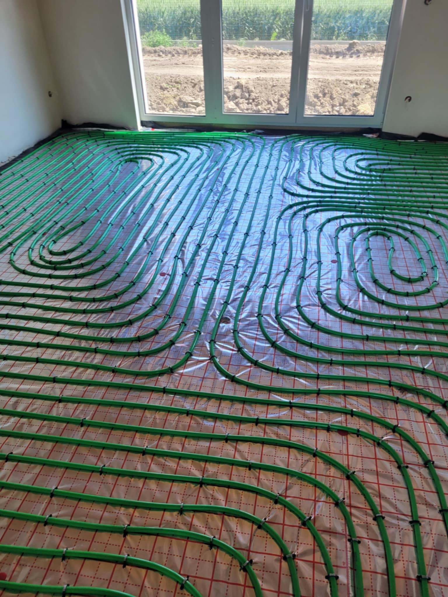 Instalacja ogrzewania podłogowego