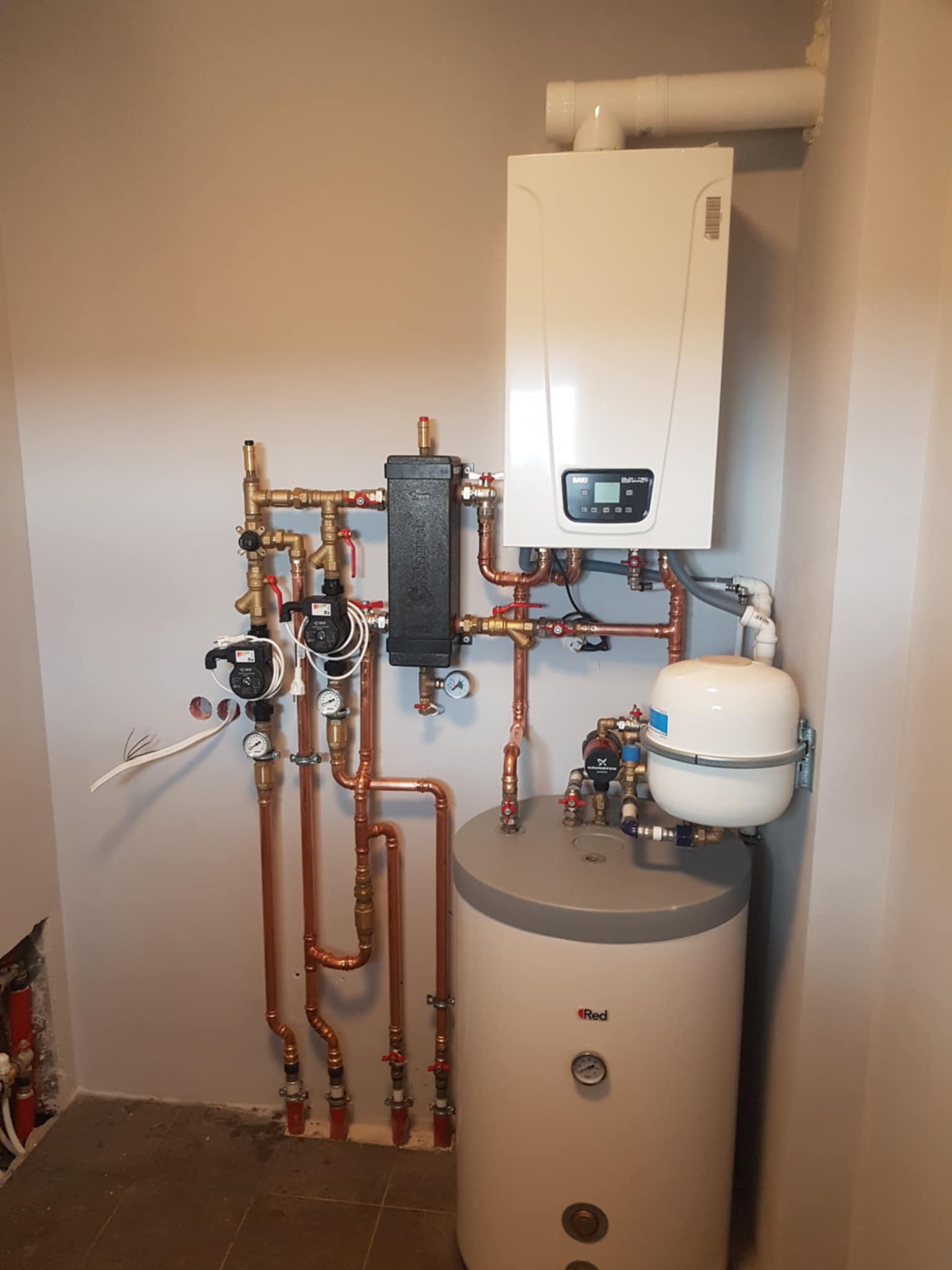 Kotłownia gazowa Baxi