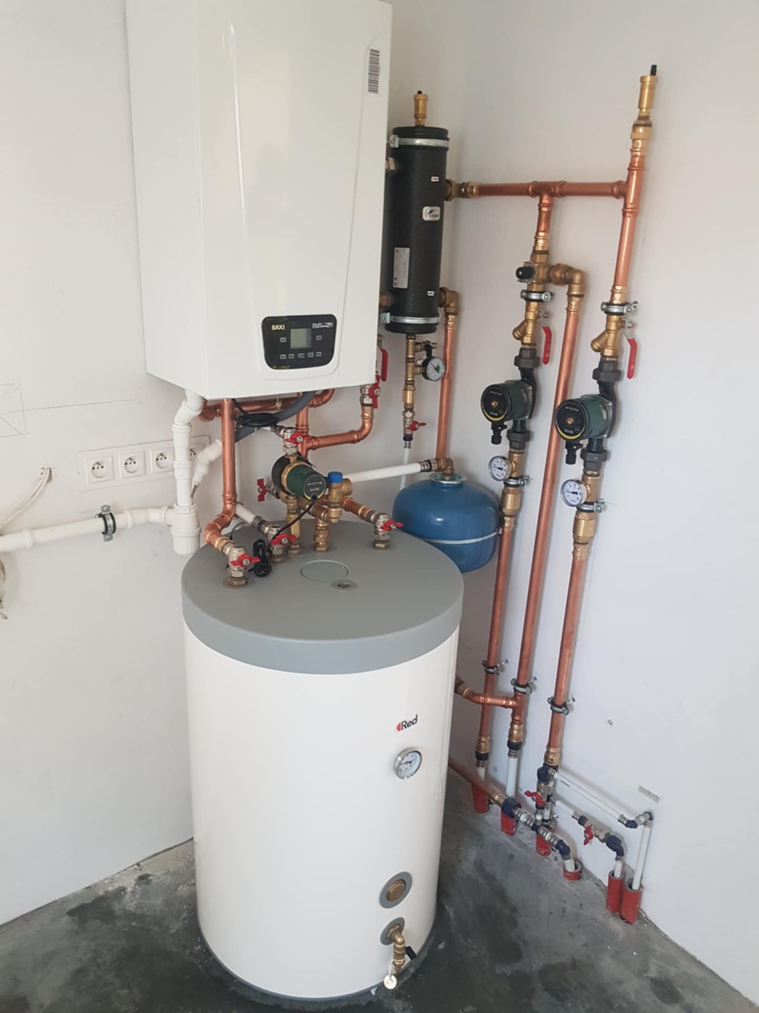 Kotłownia gazowa Baxi