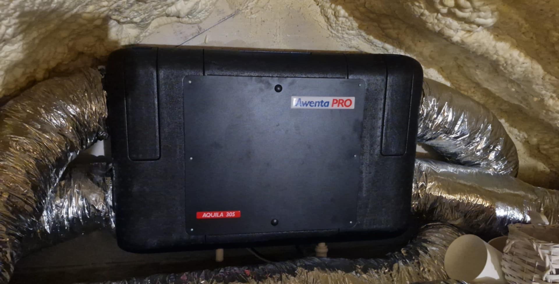 Instalacja rekupratora Awenta